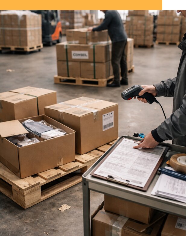 Сборные грузы из Китая: доставка, склад и таможня от 18643