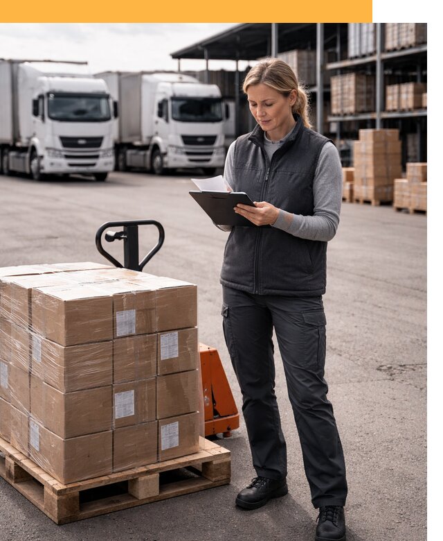 Доставка грузов из Европы к дверям клиента от 12428 руб