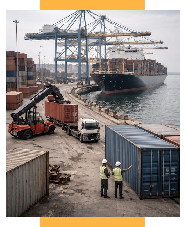 Морские перевозки из Европы от 62142 р. за контейнер | СетСервис-Ктб