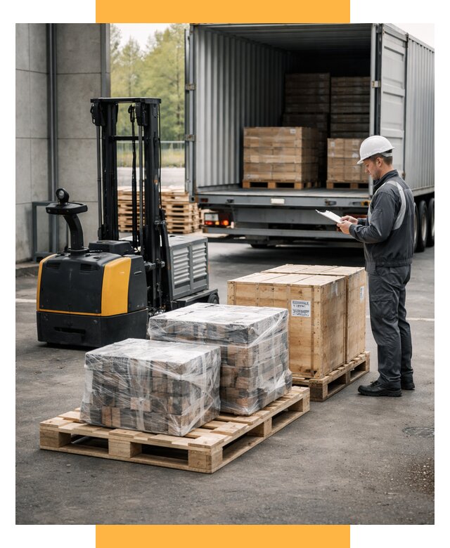 Доставка оборудования из Европы под ключ от 46607 р. | СетСервис-Ктб