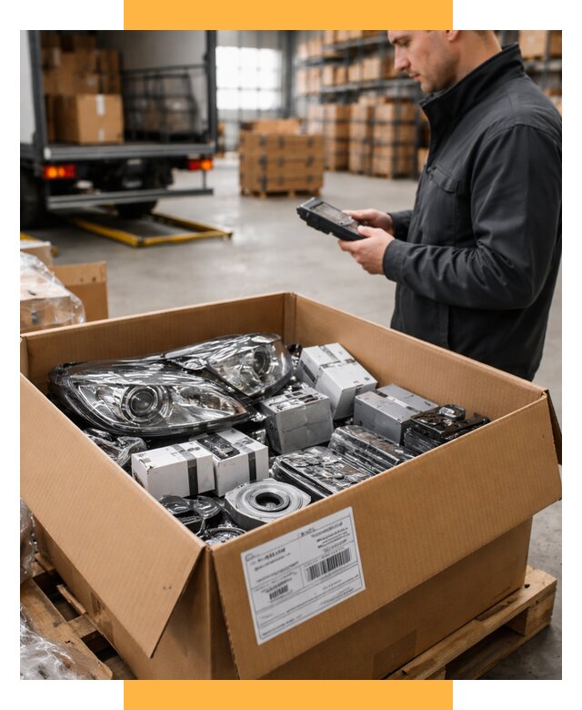 Доставка автозапчастей из Европы под ключ от 12946 р. | СетСервис-Ктб