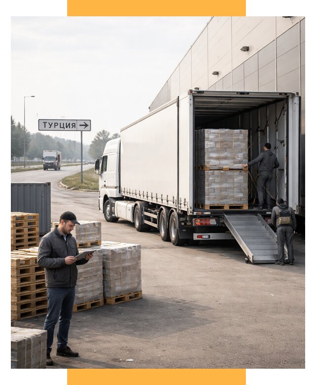Автоперевозки и доставка фурой из Турции от 124284 р. | СетСервис-Ктб