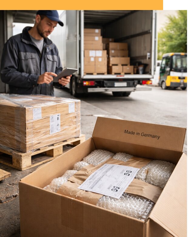 Доставка грузов из Германии от 46607 руб с таможенным оформлением