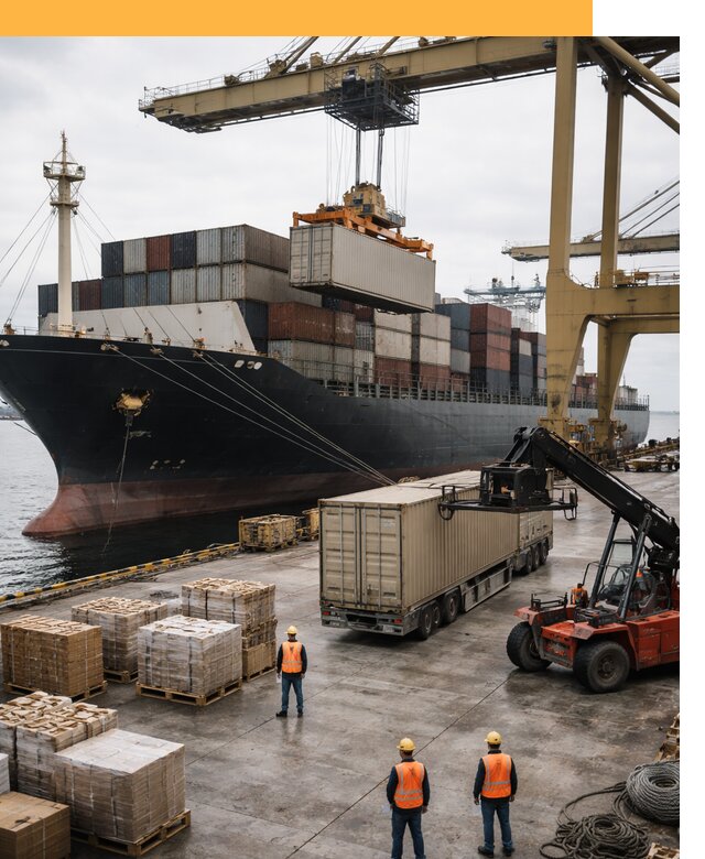 Морские перевозки из Индии: доставка FCL/LCL, таможня от 124284