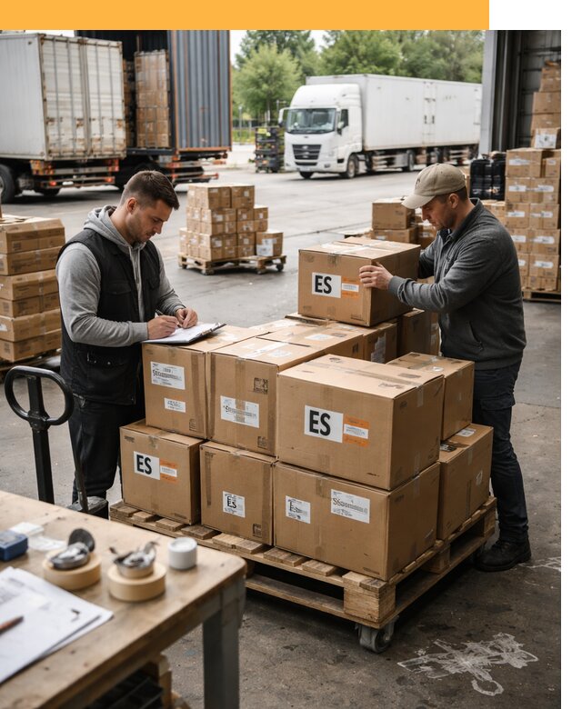 Доставка грузов в Испанию автотранспортом от 36250 руб