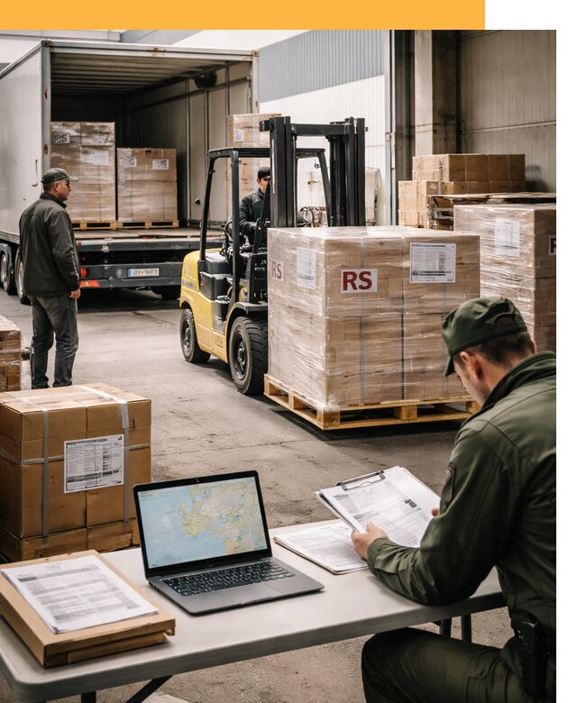 Доставка грузов в Сербию от 46607 руб, международные перевозки