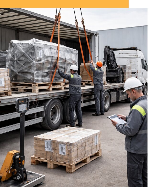 Перевозка крупного оборудования по миру от 31071 руб