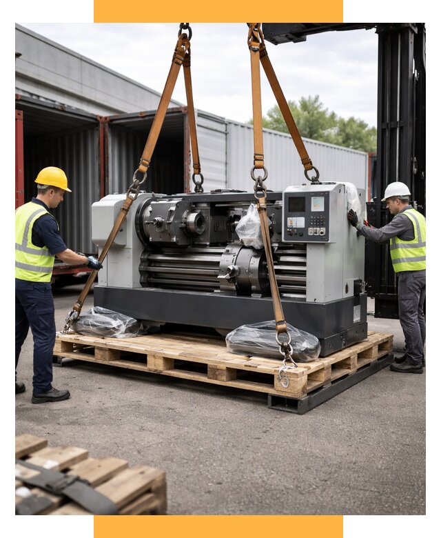 Перевозка станков и таможня от 62142 р. | СетСервис-Ктб логистика