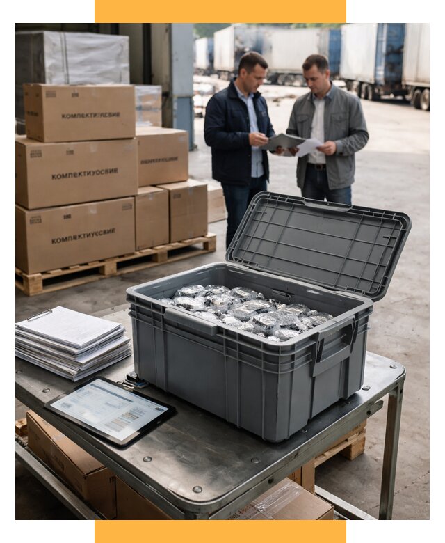 Перевозка комплектующих из Китая от 6732 р. | СетСервис-Ктб