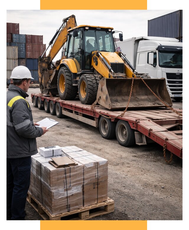 Международная перевозка спецтехники от 46607 р., СетСервис-Ктб