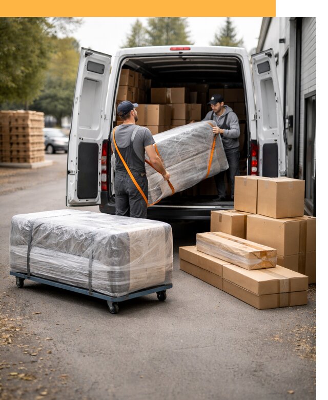 Перевозка мебели по России и за рубеж с таможней от 7768