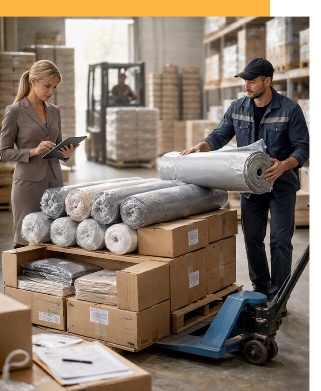 Перевозка текстиля по миру от 15536 руб. с таможней и страхованием