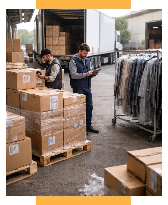 Перевозка и доставка одежды из Китая от 7768 р., СетСервис-Ктб