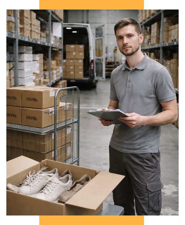 Доставка обуви из Китая и Турции от 4661 р. СетСервис-Ктб