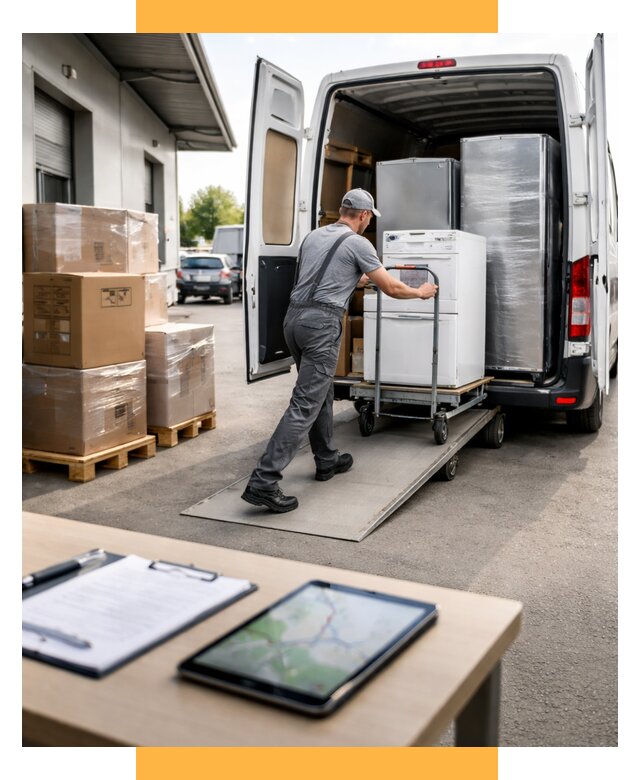 Перевозка бытовой техники от 6732 р. - логистика СетСервис-Ктб