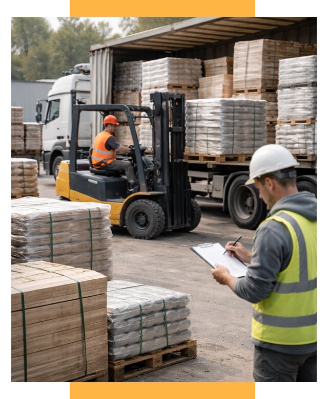 Перевозка строительных материалов от 5696 р. | СетСервис-Ктб