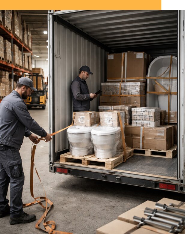 Перевозка сантехнического оборудования по России и миру от 1864