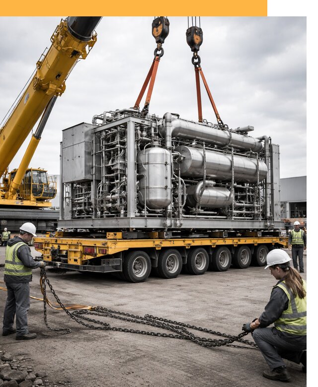 Перевозка тяжеловесных грузов по миру от 155355 руб