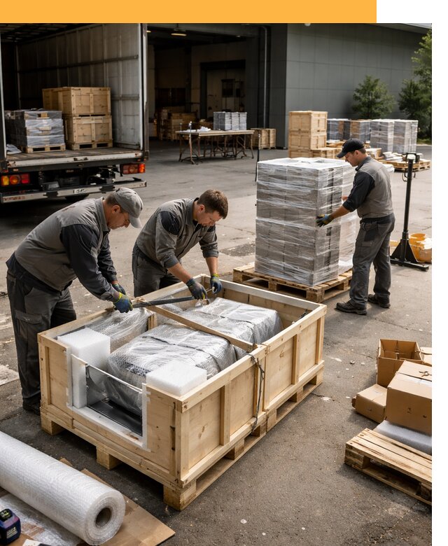 Перевозка выставочных грузов по миру от 25893 руб за м2 с таможней