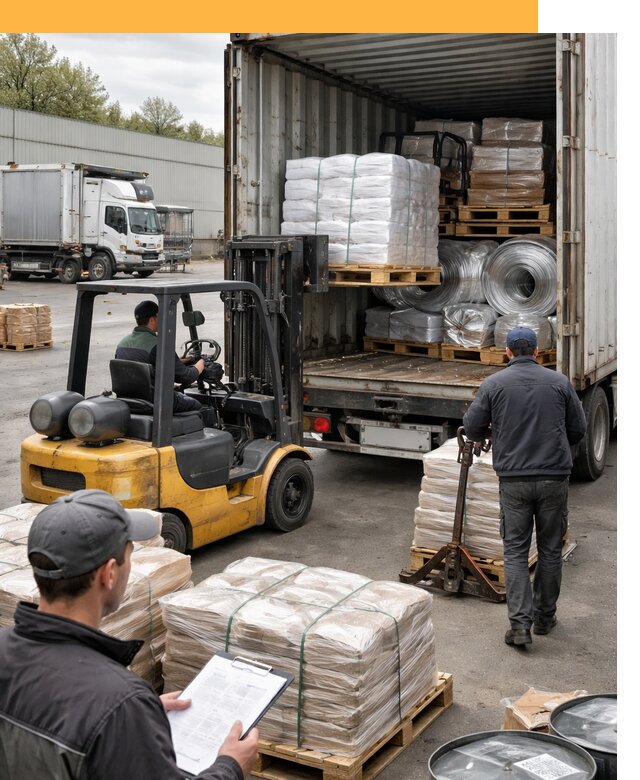 Международная перевозка сырья для производства от 6732 руб