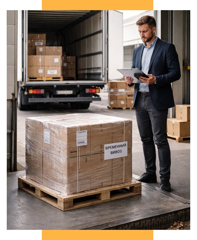 Временный вывоз товаров под ключ от 8286 р. | СетСервис-Ктб