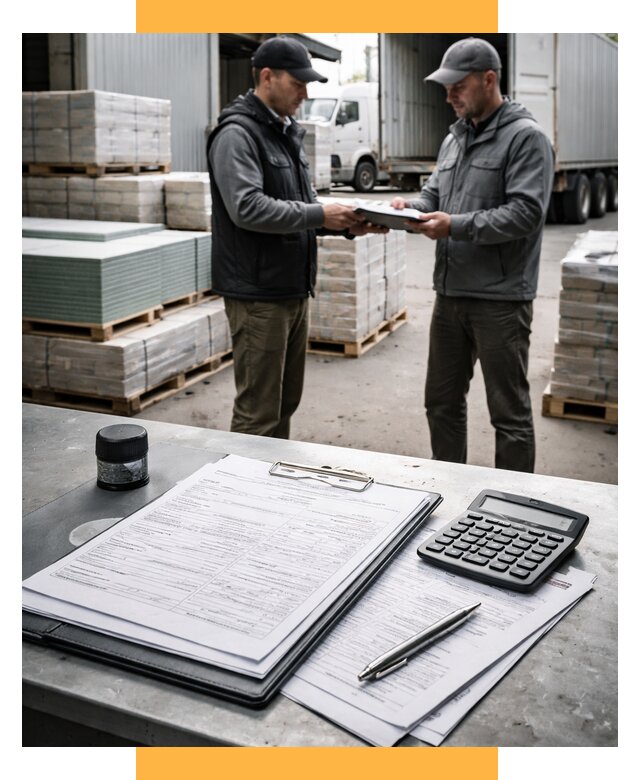 Таможенное оформление стройматериалов от 8803 р. | СетСервис-Ктб