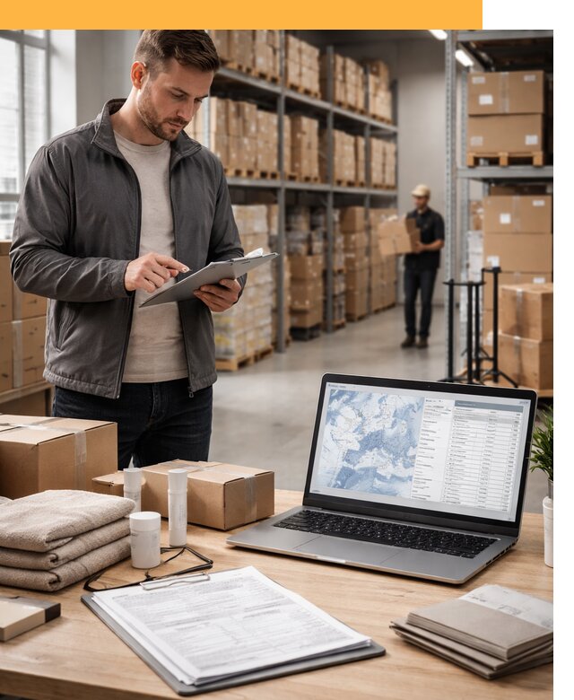 Закупка товаров в Европе под ключ: доставка, таможня от 7768 руб