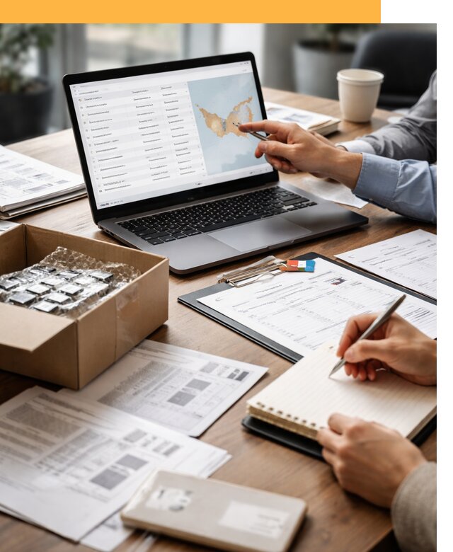 Поиск надежного поставщика в ОАЭ от 12428 рублей